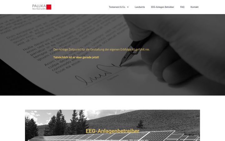 Zrzut ekranu testament-erstellen.de