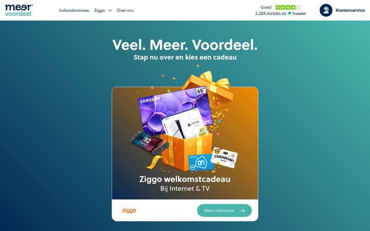 Screenshot of testmeermetvoordeel.nl