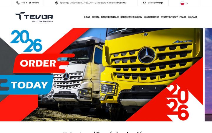 Skærmbillede af tevor.pl