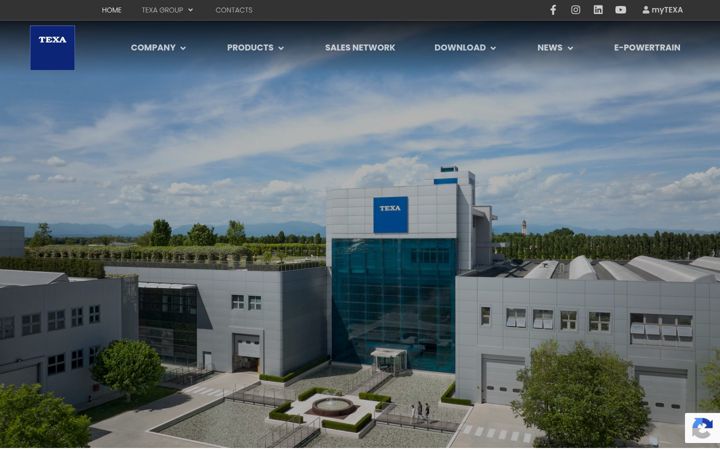 Screenshot of texa.com