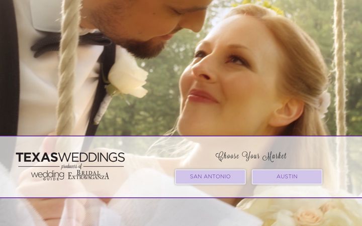 Screenshot of texasweddings.com