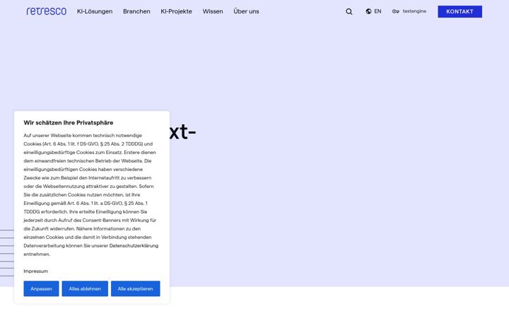 Screenshot of textengine.io