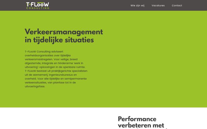 Screenshot of tfloow.com