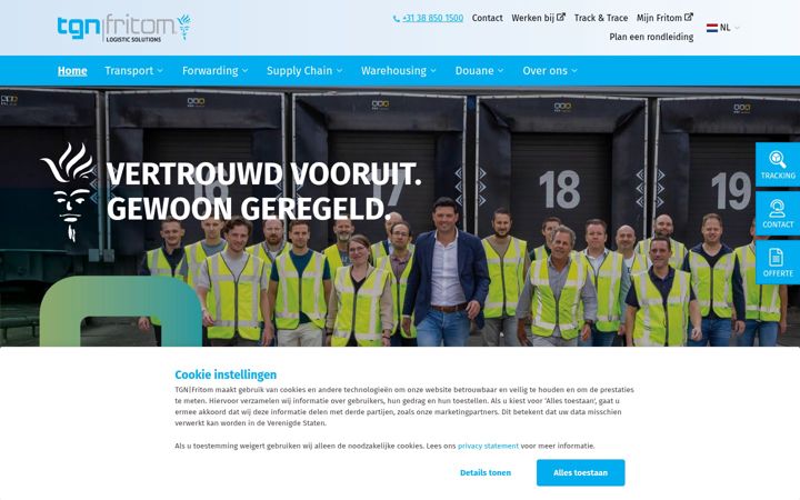 Screenshot of tgnfritom.nl