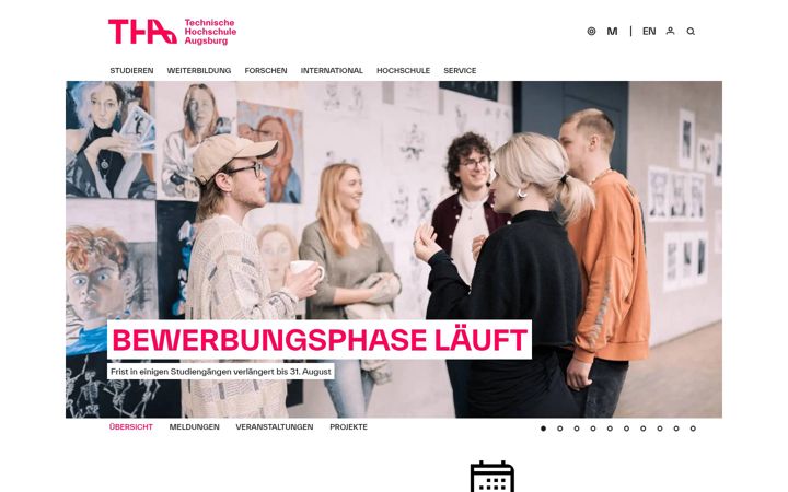 Screenshot of tha.de