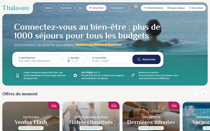 Screenshot of thalasseo.com