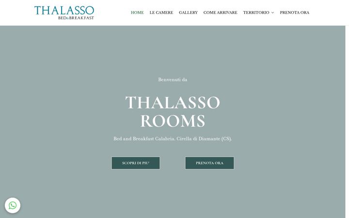 Skjermbilde av thalassorooms.it