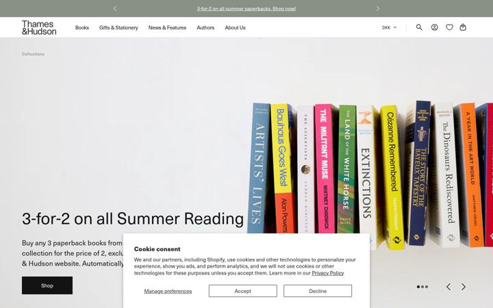 Screenshot of thamesandhudson.com