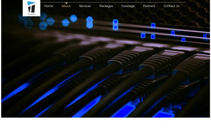 Screenshot of thamrin.net.id