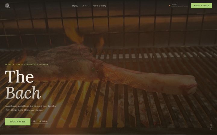 Screenshot of the-bach.com