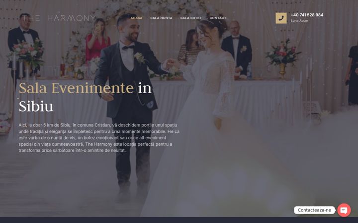 Screenshot of the-harmony.ro