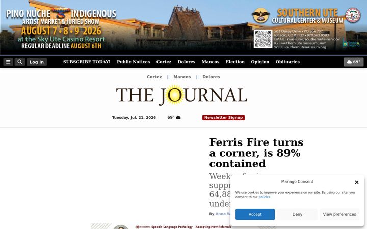 Zrzut ekranu the-journal.com