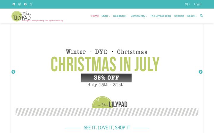 Screenshot of the-lilypad.com