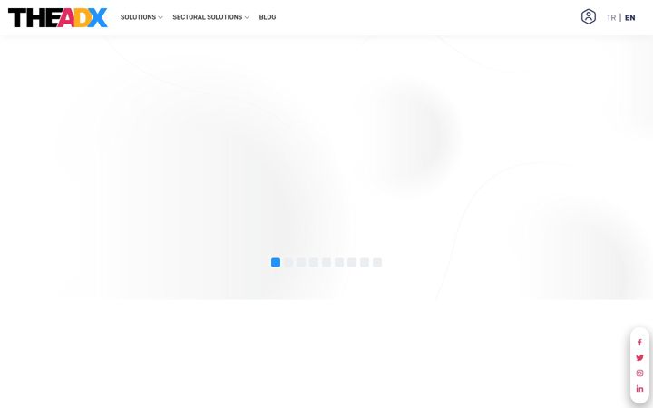 Kuvakaappaus sivustosta theadx.com