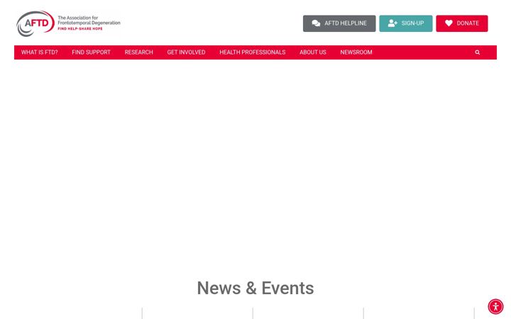 Screenshot of theaftd.org