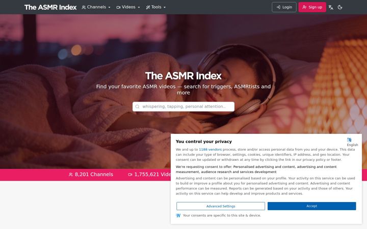 theasmrindex.com