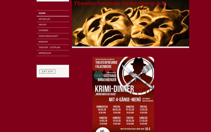 Snímek obrazovky theaterfreunde-falkenberg.de