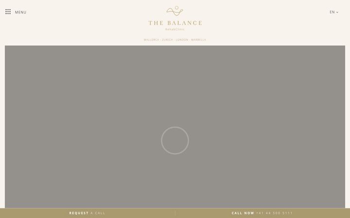 Ekrano kopija thebalance.clinic