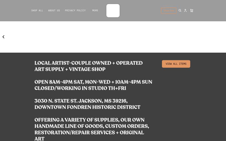Screenshot von thebeaconsupply.com