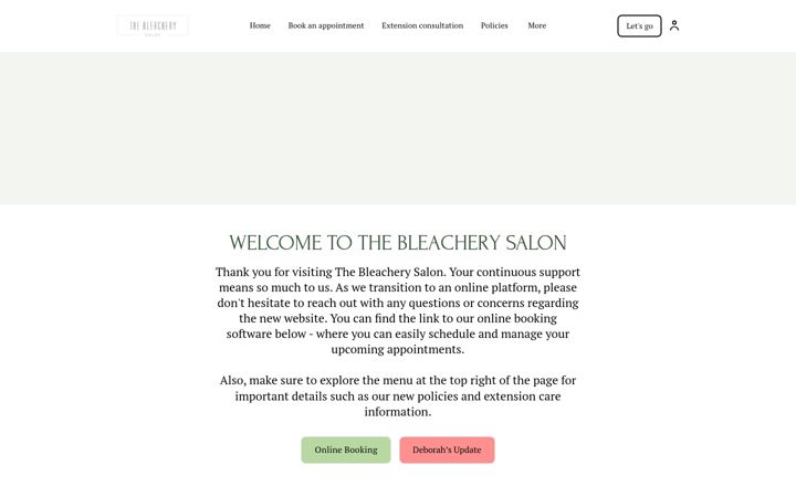 thebleacherysalon.com