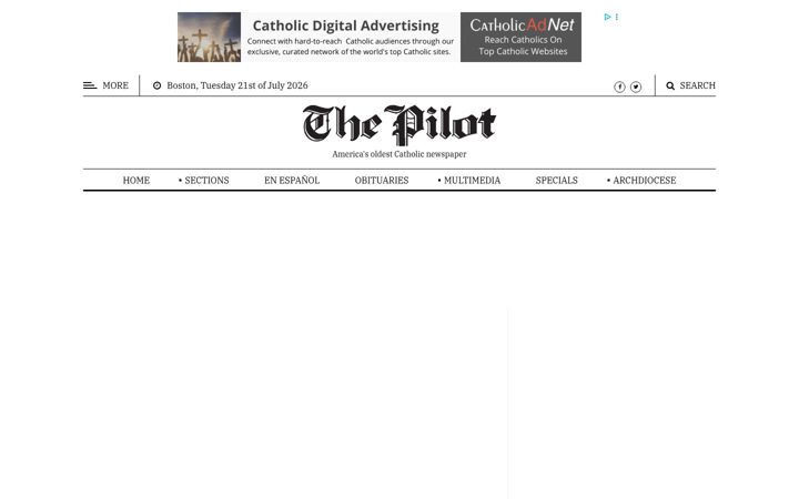 Screenshot of thebostonpilot.com