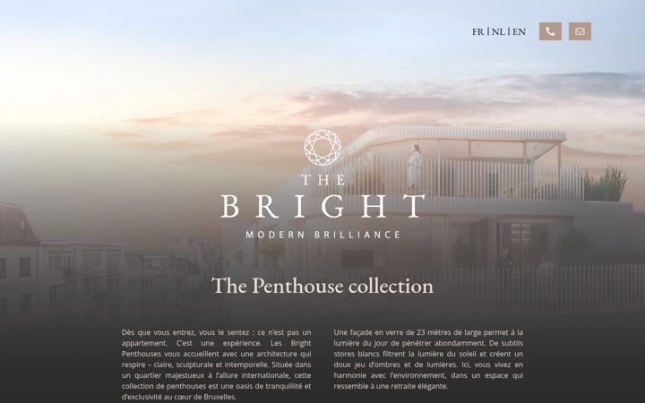 Screenshot of thebright.be