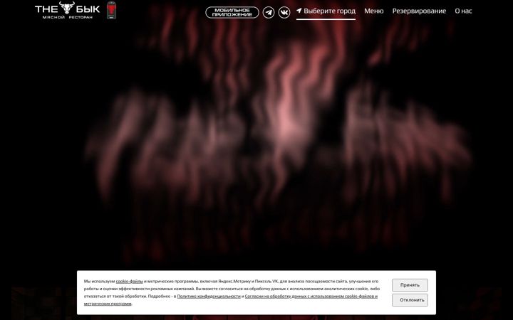 Screenshot of thebull.ru