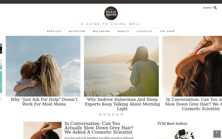 Screenshot of thechalkboardmag.com