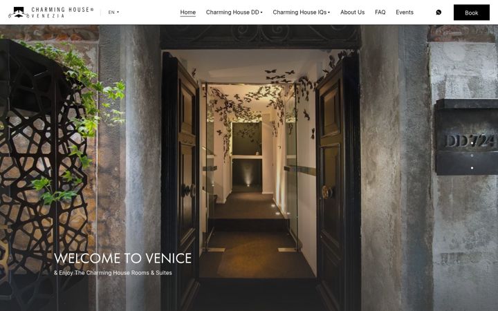 Screenshot of thecharminghouse.com