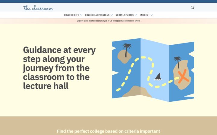 Screenshot of theclassroom.com