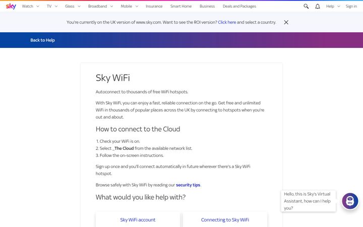 Screenshot of thecloud.net