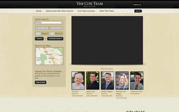 Screenshot of thecoxteam.com