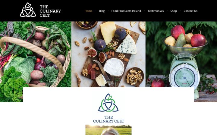 Screenshot ta' theculinarycelt.com
