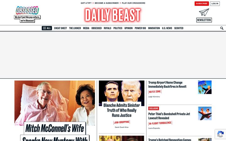Screenshot του thedailybeast.com