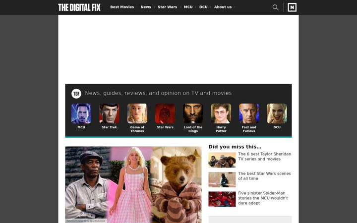 Screenshot of thedigitalfix.com