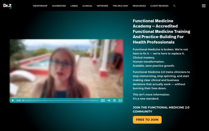 Screenshot of thedrz.com