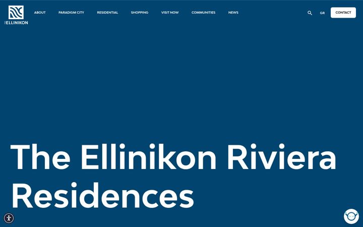 Screenshot of theellinikoncovevillas.com