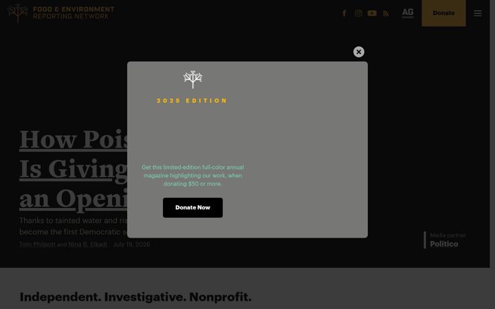 Screenshot of thefern.org