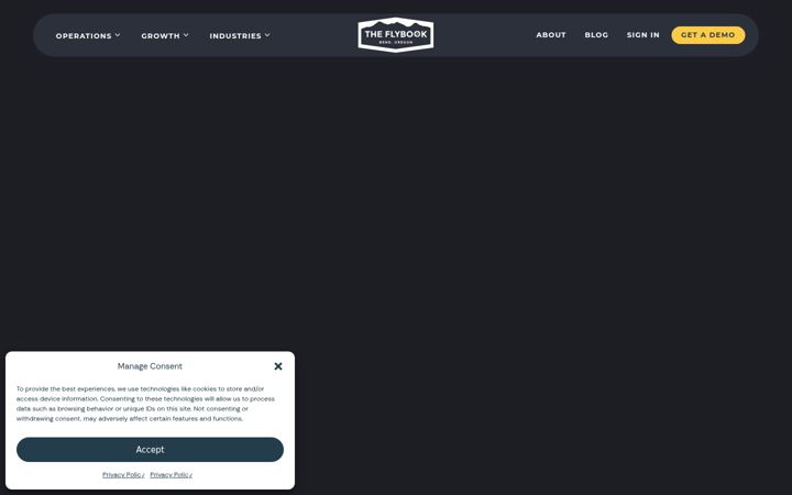Screenshot of theflybook.com