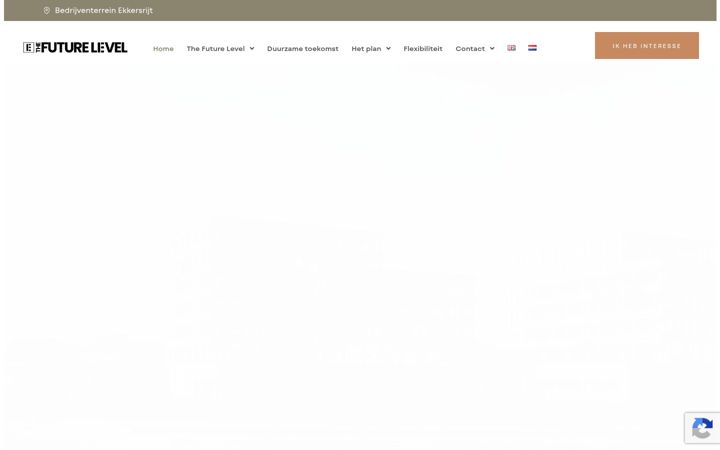 Screenshot of thefuturelevel.nl