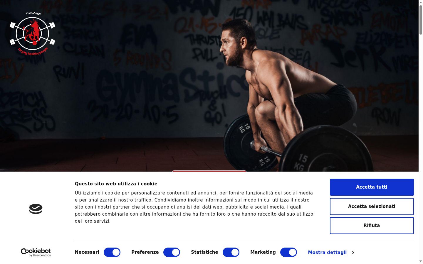 Captura de ecrã do banner de consentimento apresentado antes de qualquer interação