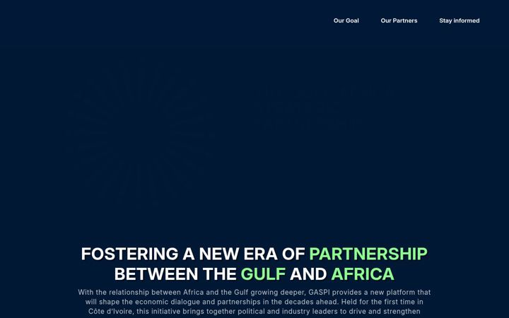 Screenshot of thegaspi.org