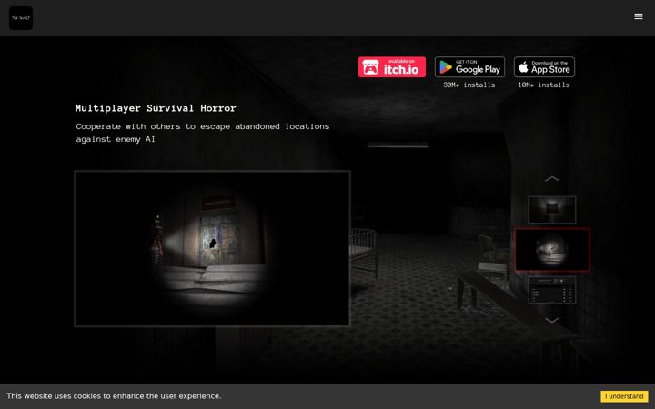 Screenshot of theghostgame.com