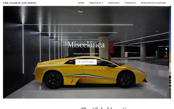 Screenshot του thegloballocation.com