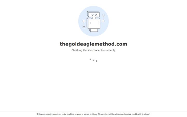 Screenshot di thegoldeaglemethod.com