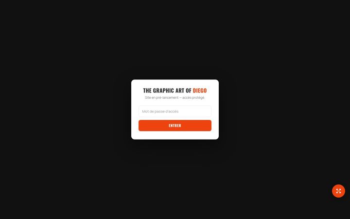 Screenshot of thegraphicartofdiego.com