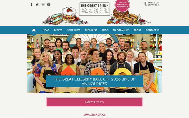 Screenshot von thegreatbritishbakeoff.co.uk