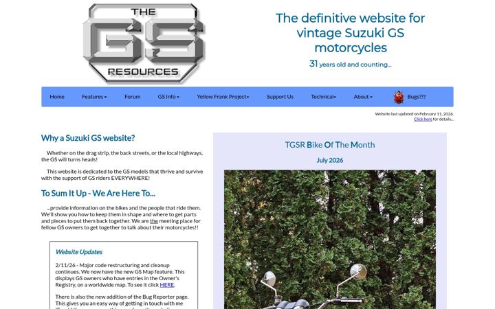 Capture d'écran de thegsresources.com