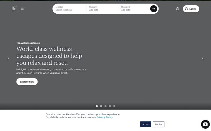 Screenshot of theguestbook.com
