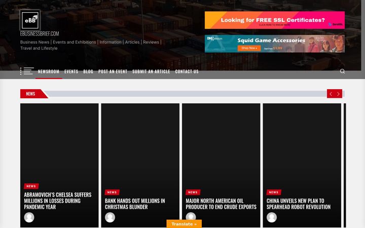 Screenshot von thehighermagazine.com
